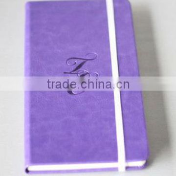 2015 promotional pu leather notebook ,mole skin leather notebook , leather notebook