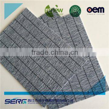 2016 striped non woven insole board material for shoes