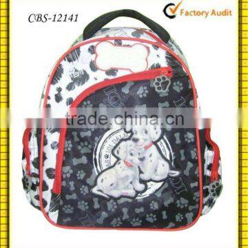 2013 Dogs printing designed boys cool school bags