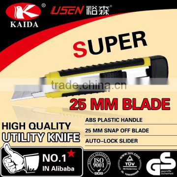 Stationery 25mm Snap-off Blade Utility Knife heavy duty cutter knife