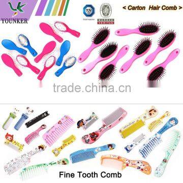 Children supper soft detangling hair brush hair comb