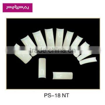 500 Pcs Clear Half Transparent Half Covered Acrylic UV Gel Manicure False French Nail Tips photo-3