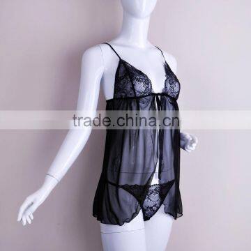 Clear Chinese Style Mature Women Sexy Lingerie Open Sexy Women Mature Transparent Lingerie photo-6