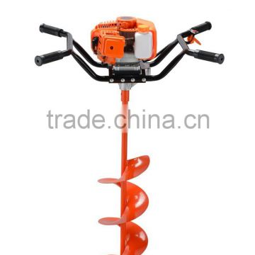 52CC powerful Petrol auger for earth drilling diamond drill bit with CE, GS, Euro II