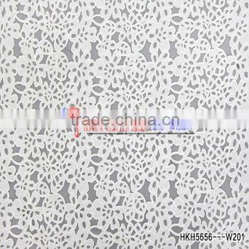 Wholesale French Elegant Embroidery Lace Fabric For Wedding Dress