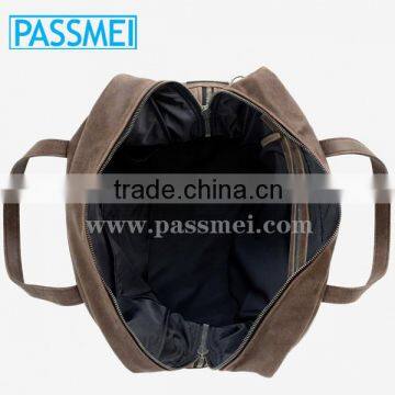 New 100% Leather Weekender Travel Men Bag With Generous Packing Space photo-5