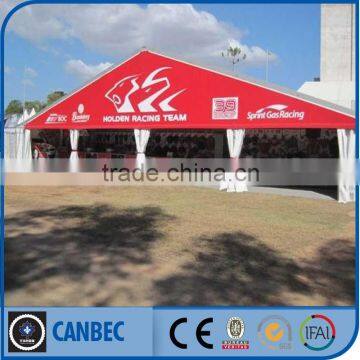 Outdoor car race garage tent