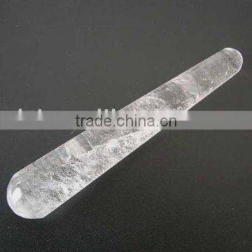 Natural Clear Crystal Massage Wand