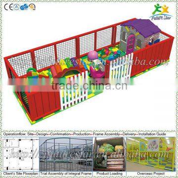 Free design CE & GS standard eco-friendly LLDPE indoor playground nursery school toys