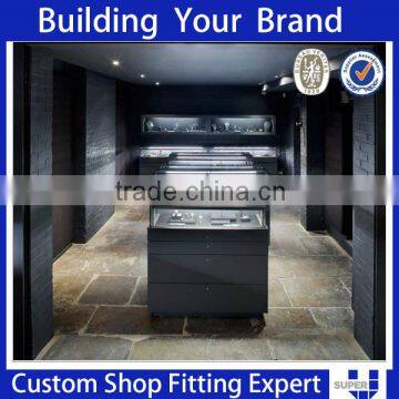 high end mdf painted wooden watch shop interior design