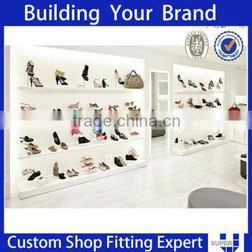 Footwear Display Showcase for Shopping Center