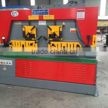 Double Hydraulic Station Channel Steel Shearing Machine , Cutting Machine