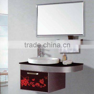 stainless steel bathroom cabinet