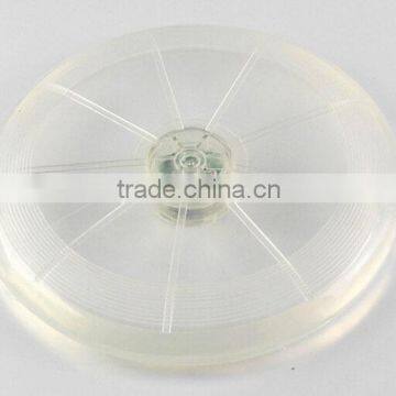 outdoor sport transparent color mini LED frisbee