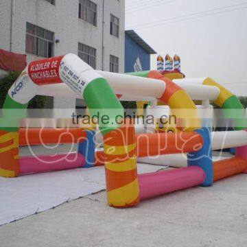 Carnival Inflatable Soccer Field,amusement Inflatable Air Soccer Carnival Game