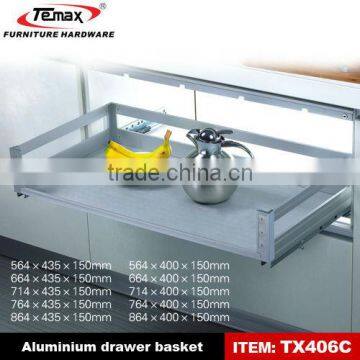 TX406C Kitchen Cabinet Wire Storage Basket Drawer