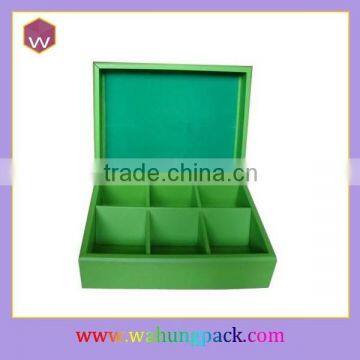 Green box for tea packaging