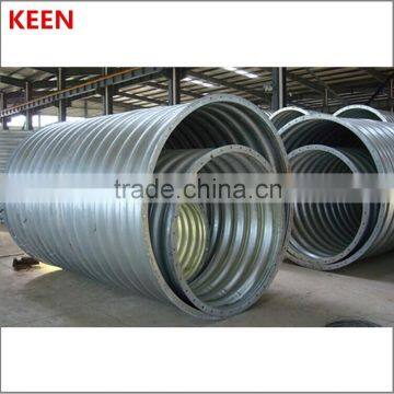 galvanized corrugated culvert pipe 500mm