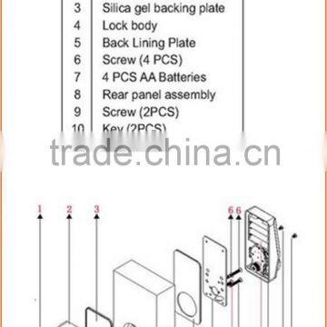 Cheap Digital Door Lock Fingerprint Hotel Lock Without Software Good Quality Access Control Door Lock System photo-5