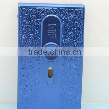 Automatic Aluminum Name Card Case With Large Capacity