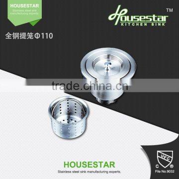 Top Grade Handmade Stainless Steel Sink Strainer Accessories Used For Kitchen Sink photo-6