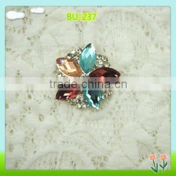 2015 Fashion newest rhinestone gromment button