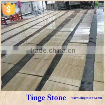 Vein Cut Classic Light Beige Travertine Marble Tiles photo-6