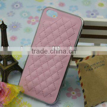 Custom PU Surface with Plastic Cover for iphone 5