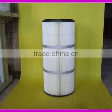 Cutting machine dust removal coating filter cartridge