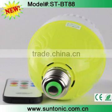 2015 new bluetooth light bulb speaker