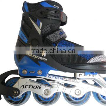 ACTION brand Roller Skates Shoes Flashing Roller PW-132B Inline Skates Wheels PU 64/70/72/76mm Roller Skate Shoes Price