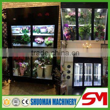 High Capacity Imported Compressor Flowers Showcase Chiller