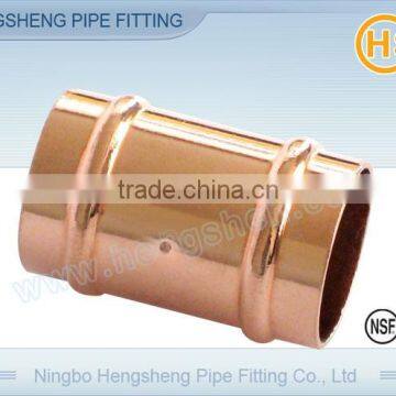 Copper solder ring Coupling-Staked Stop C X C