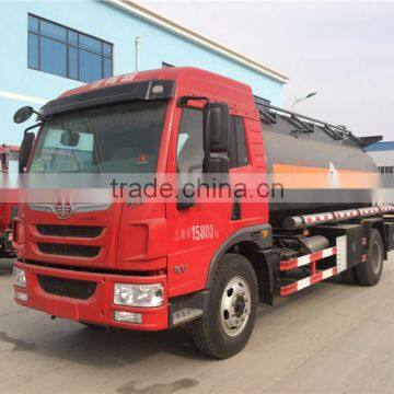 FAW 17000Liters Oil Truck Made in China Mini Fuel Tank Truck for Sale in South America photo-4