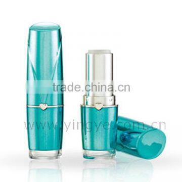 Shiny makup chubby plastic lipstick empty cosmetic tubes container manufactures