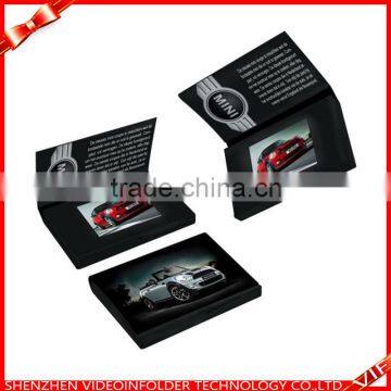 alibaba new product 2.4" video brochure/128MB usb video business card