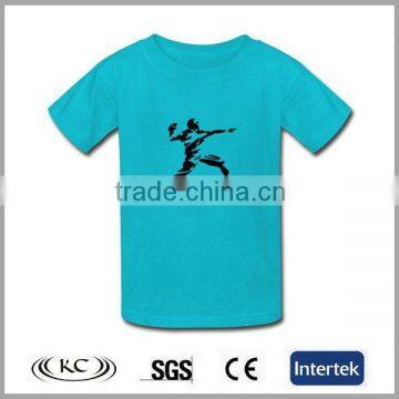 sale online high quality man blue t shirt transfer
