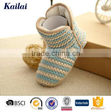 TOP one corchet knitting comfort kid shoe