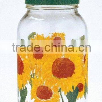 Glass Sun Tea Jar glassware,beverage jar