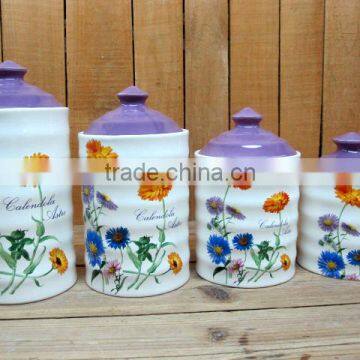 Storage Type Ceramic Kitchen Food Container