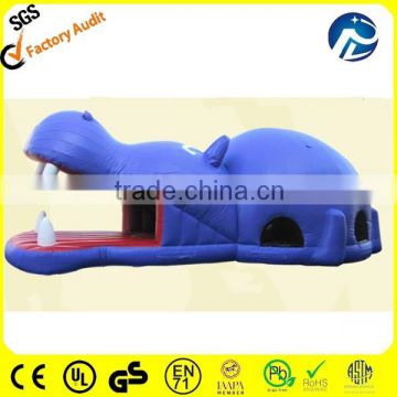 Inflatable Kids Hippo Bounce Castle