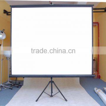 S60" S120" V120" H106"Easy Installation Portable Tripod Projector Screen/tripod Projection Screen for Office photo-2