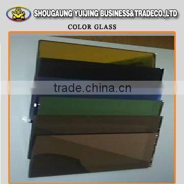 4mm 5mm 6mm tinted reflective glass