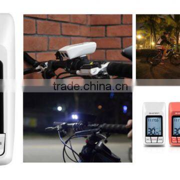 Shanren Raptor 300 LM LED Light Cycle Bicycle Parts With Smart Bike Computer