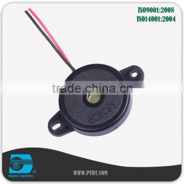 23mm Lead wire 2KHz External drive Piezo Buzzer Flange mount