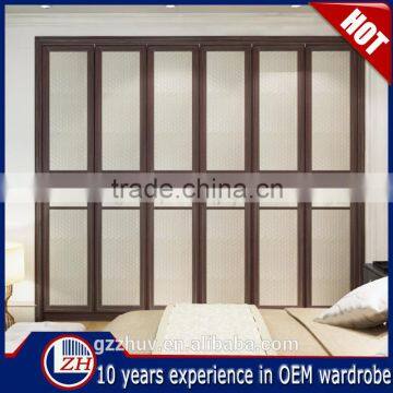 China cheap bedroom wardrobe cabinets for sale pvc closet doors