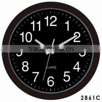 Quartz Wall Clock, with Custom Made Clock Dial for Promotion