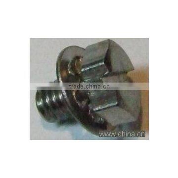 slotted hex bolt