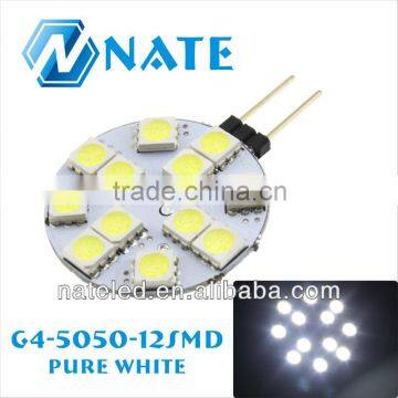 2015 whole sale House led lighting g4 12SMD 5050 illumination led interior lamp