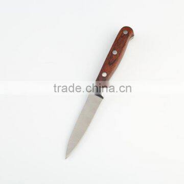 forged color knife wood handle paring knife set